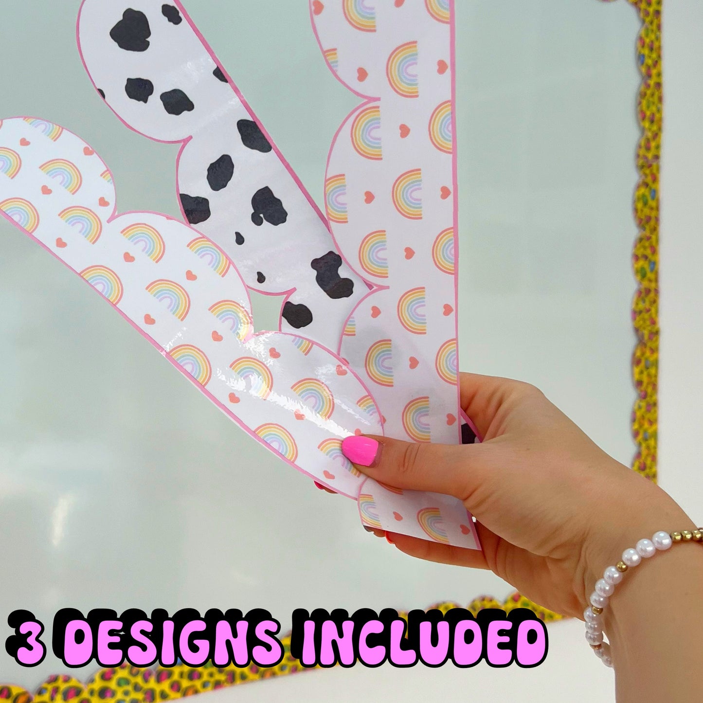 DIY Classroom Borders Template *Editable* To Match Any Theme!!!! Classroom Decor