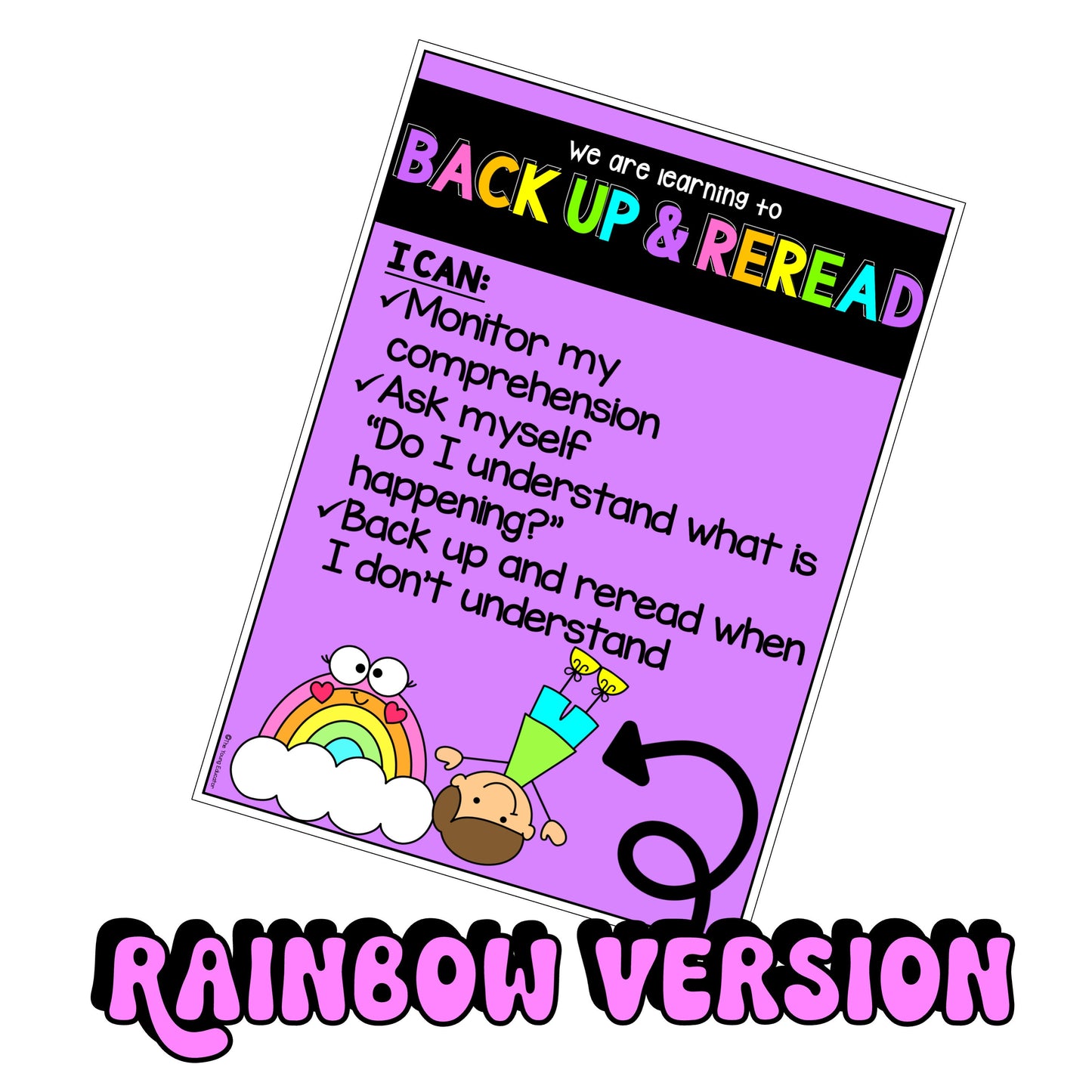 Comprehension Strategies (Understanding) Posters / Reading Strategies / Daily 5