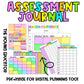 Rainbow Assessment Journal / Grade Book / Grade Tracker / Student Data / Record Book