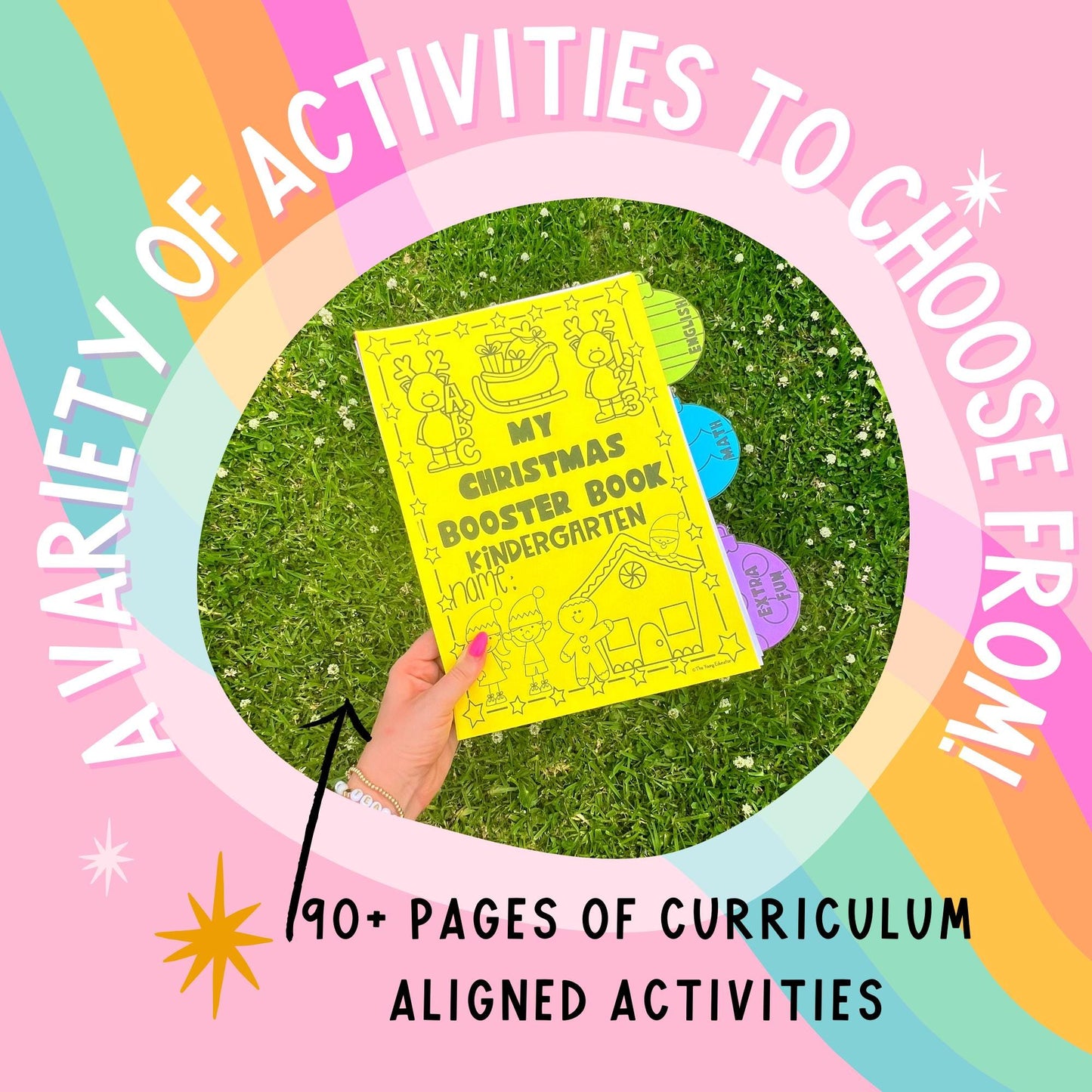 CHRISTMAS BOOSTER BOOK - Kindergarten/Prep/Foundation - Curriculum Activity Book