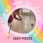 2025 Pastel Rainbow Wall Planner Yearly Calendar *Free Update Each Year!*