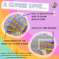 2025 Pastel Rainbow Wall Planner Yearly Calendar *Free Update Each Year!*