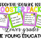 Impromptu Speaking Booster Pack with engaging prompts for kids