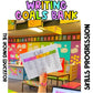 Printable Lesson Focus Table for organizing writing instruction, mini-lessons, and student progress tracking.