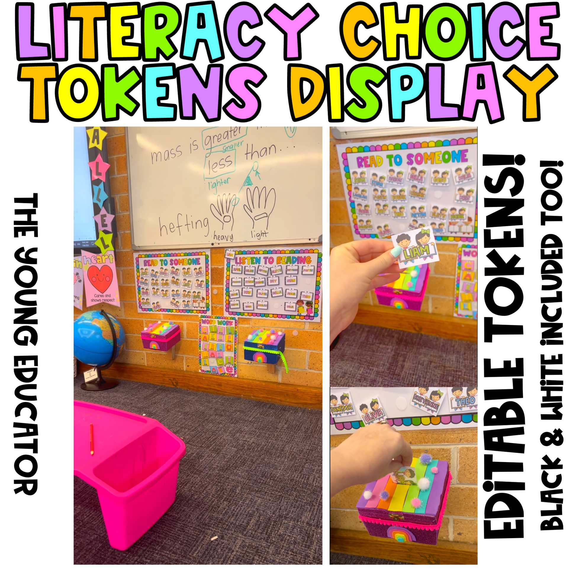 Interactive Literacy Task Choice Board for Students to promote independent learning
