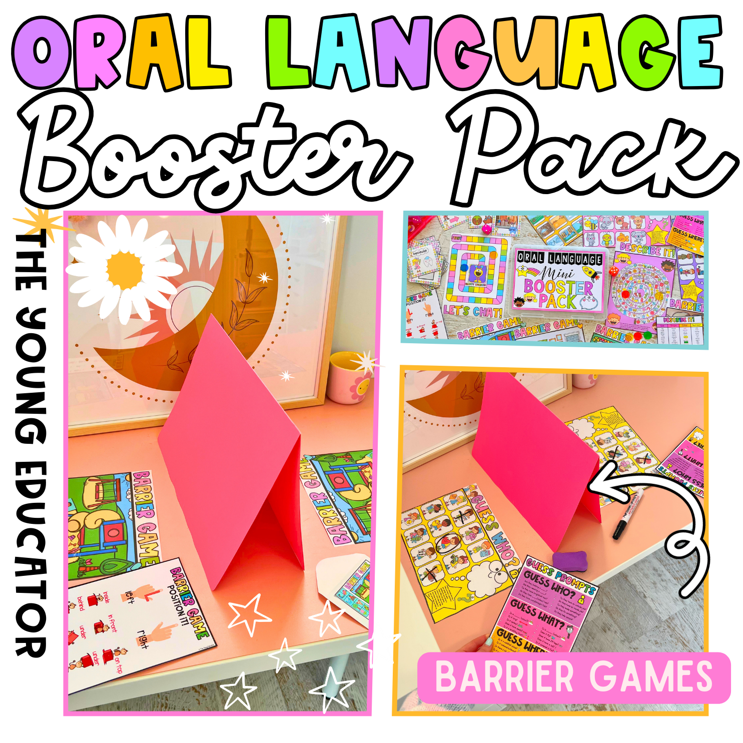 Fun oral language activities for kindergarten and 2nd grade students to build confidence in speaking.