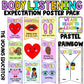  Pastel classroom decor featuring body listening posters and listening skills poster pack for kids.