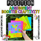 Engaging position and location activity featuring a hands-on math craft for students.
