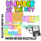 Number of the Day Screen Template & Posters