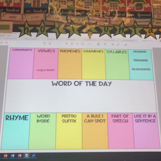 Word of the Day! Phonics | Science of Reading | Daily Phonics Word Practice