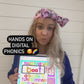 MAKE YOUR WORDS | DIGITAL PHONICS SLIDES | Science of Reading |Hands On Learning