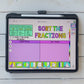 FRACTIONS - DIGITAL BOOSTER PACK - SEESAW & GOOGLE SLIDES