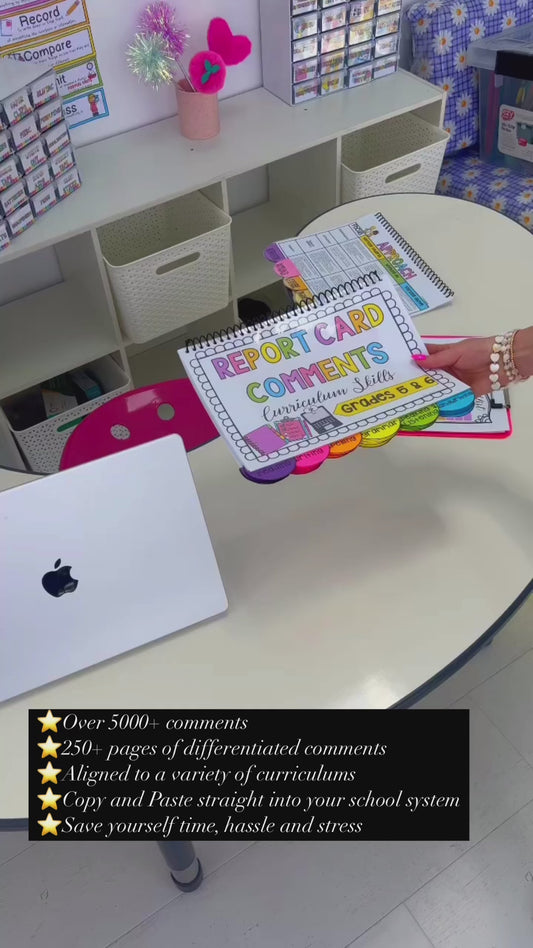 The Ultimate Report Comments Bank Bundle K-6 | Differentiated | Done for You | Curriculum Aligned