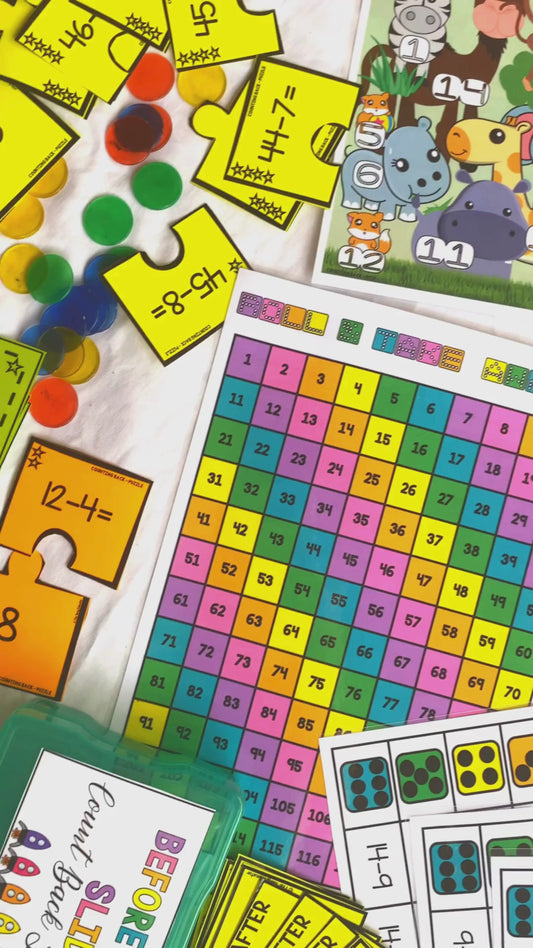 COUNTING BACK STRATEGIES - 5/8 MATHS BOOSTER PACK