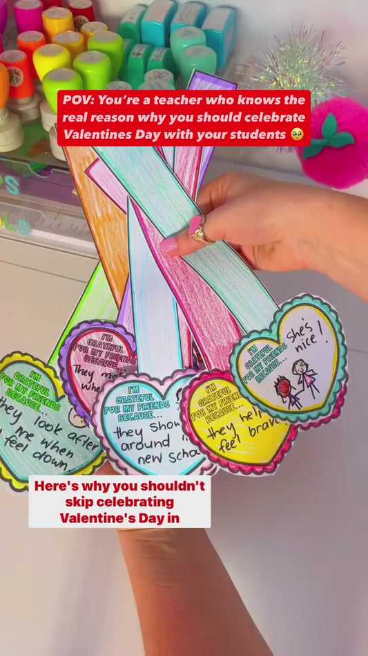 Valentine's Day Friendship Activity PALentines | Interactive Bulletin Board