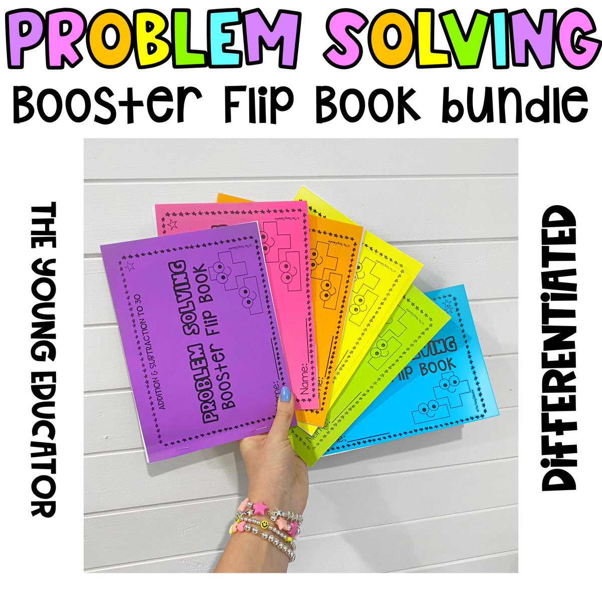 Problem Solving Flip Book for Classroom | 1st, 2nd, 3rd Grade Math Flip ...