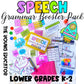 GRAMMAR BOOSTER PACK - LOWER GRADES BUNDLE