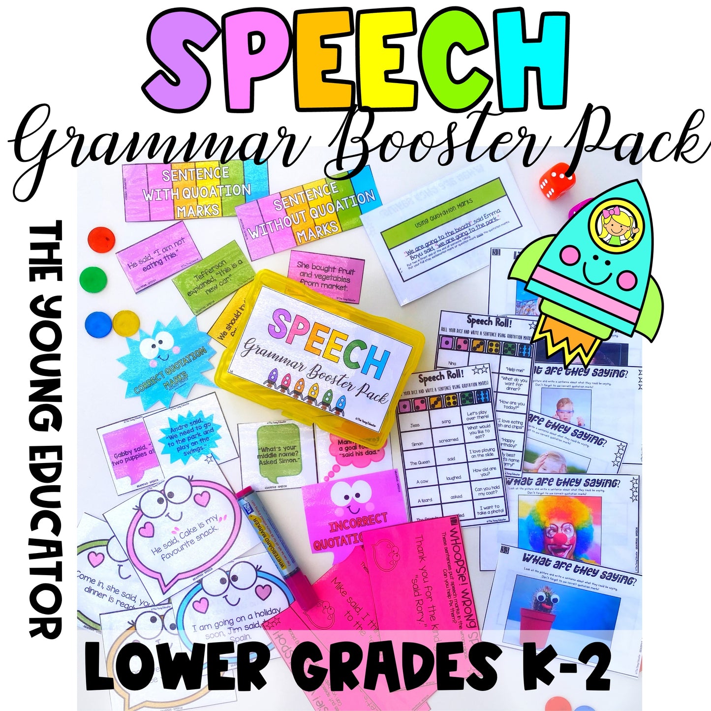 GRAMMAR BOOSTER PACK - LOWER GRADES BUNDLE