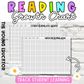 Student Reading Progress Tracker for measuring literacy growth in the classroom.