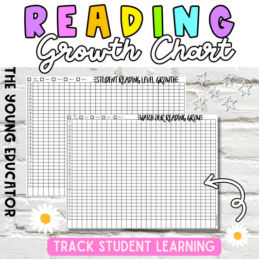 Student Reading Progress Tracker for measuring literacy growth in the classroom.