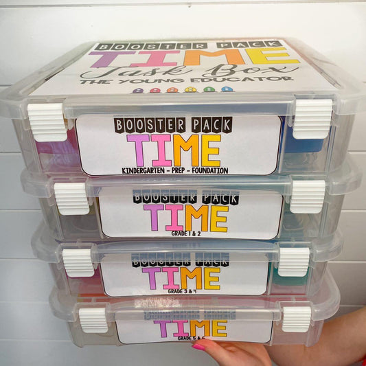 Time Sequencing Activities for K-6 Students in the Time Booster Pack