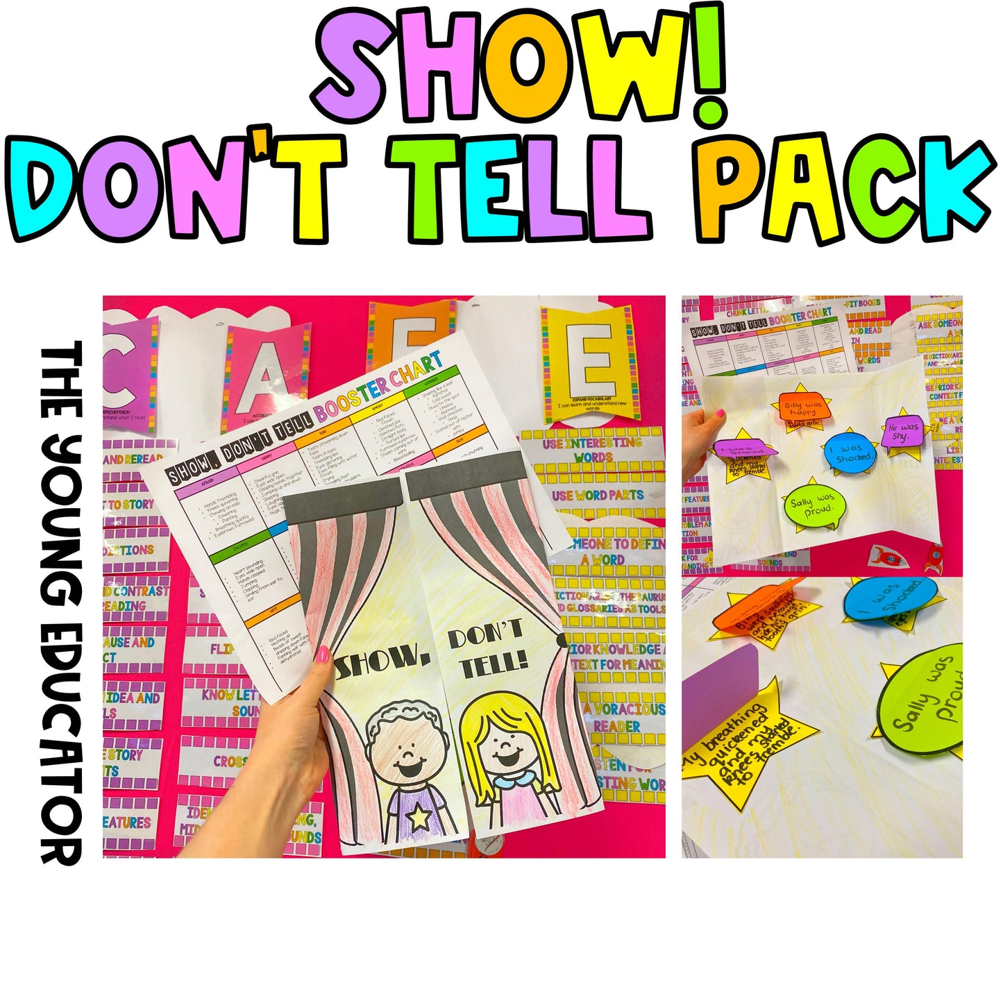 Writing Enhancement Worksheets for improving descriptive writing skills.